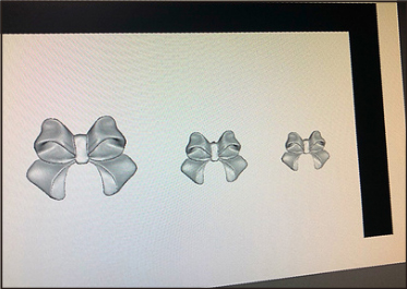 3Dデータにて完成品の確認