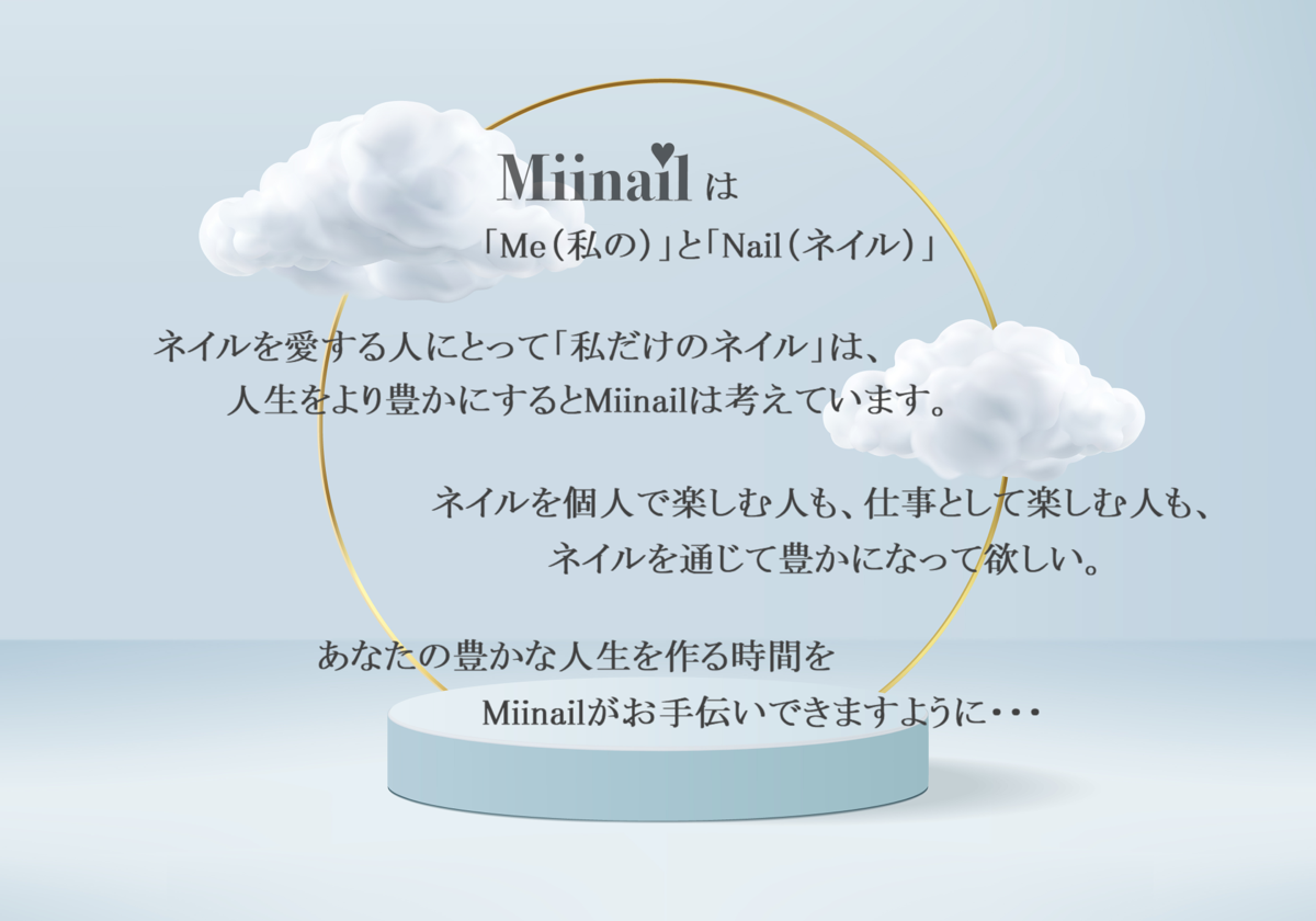 Miinailのコンセプト